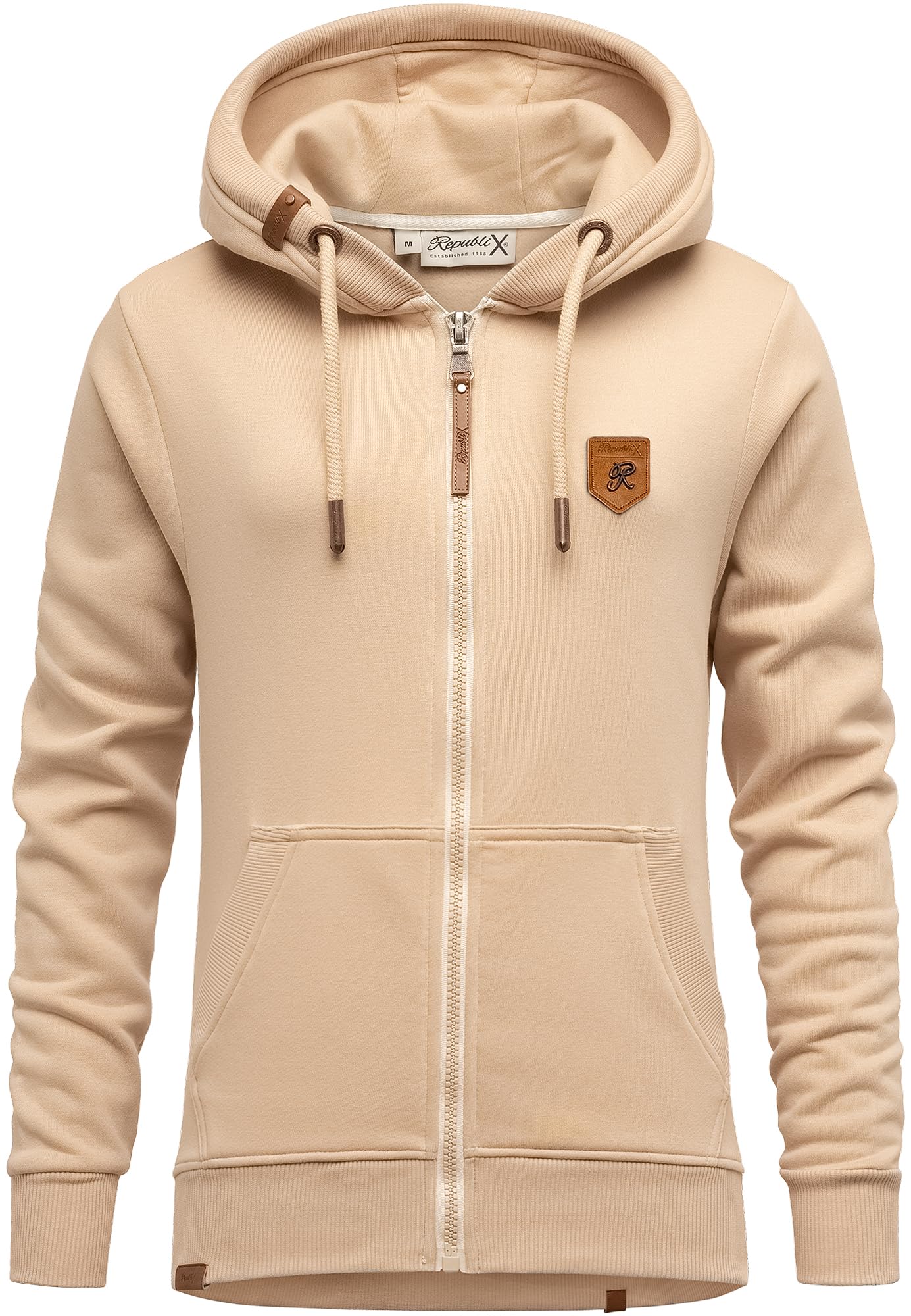 Damen Sweatjacke Hoodie Sweatshirt Pullover Zipper Jacke RD-023