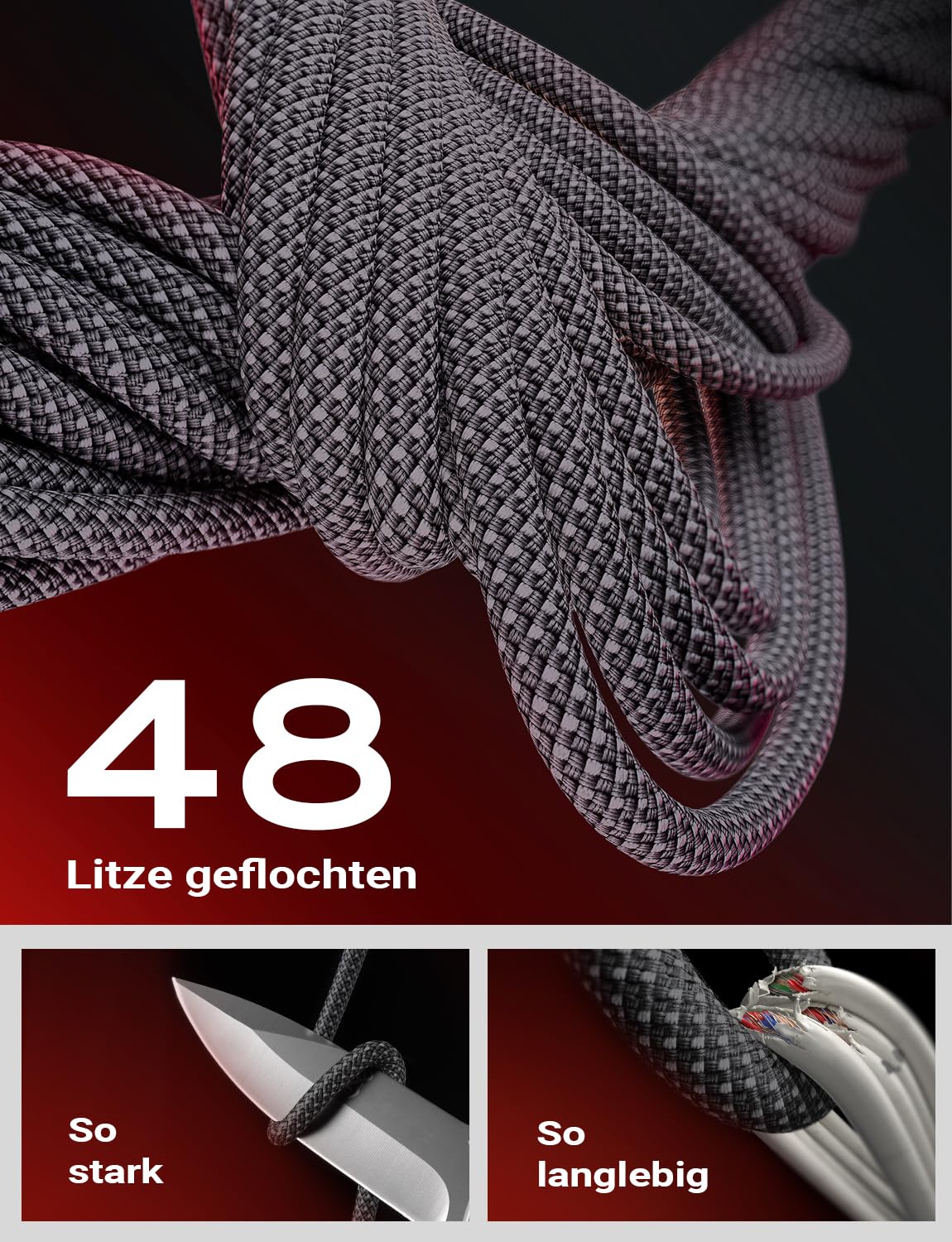 LISEN 60W USB C Kabel, [4er Pack, 0,5M 1M 1M 2M] USB C auf USB C Kabel Set, PD 3.0 Schnellladekabel USB C für iPhone 17 Pro Max Zubehör,iPhone 16 15,Switch,Samsung Galaxy S25,Pixel,MacBook,iPad,Xiaomi