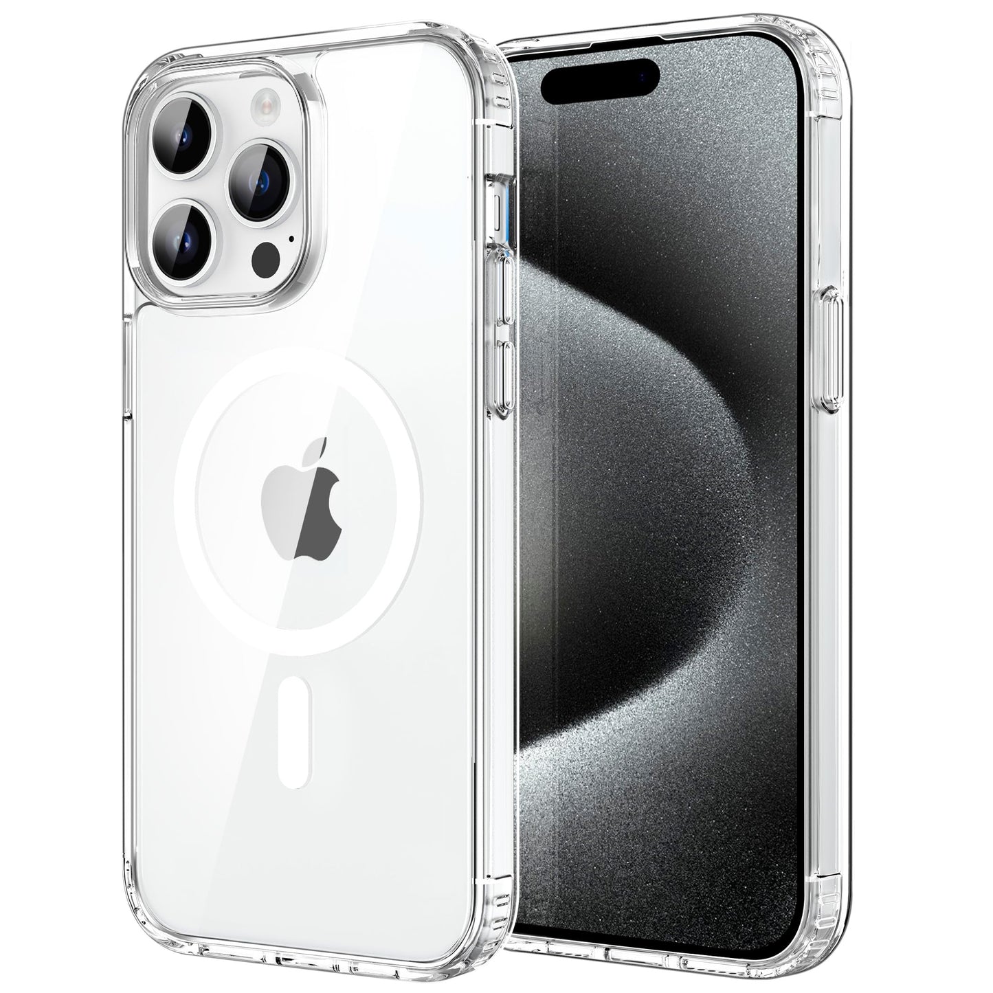 CACOE für iPhone 17 Hülle Kameraschutzend, Kompatibel mit MagSafe, Stoßfest Kratzfest Magnetisch Rückseite Handyhülle für iPhone 17 Case Transluzente