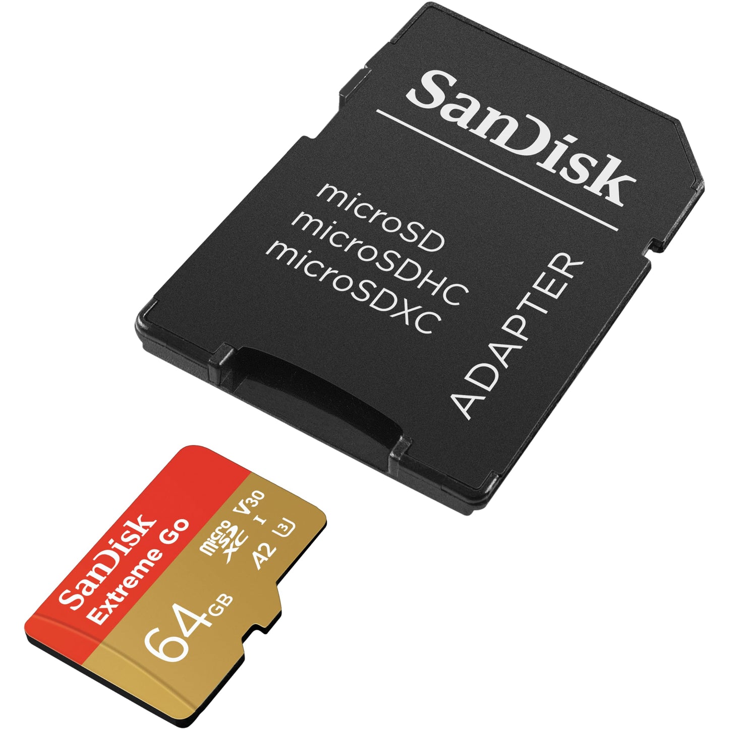 SanDisk Extreme microSDXC UHS-I Speicherkarte 128 GB + Adapter (Für Smartphones, Actionkameras und Drohnen, A2, C10, V30, U3, 190 MB/s Übertragung, RescuePRO Deluxe)