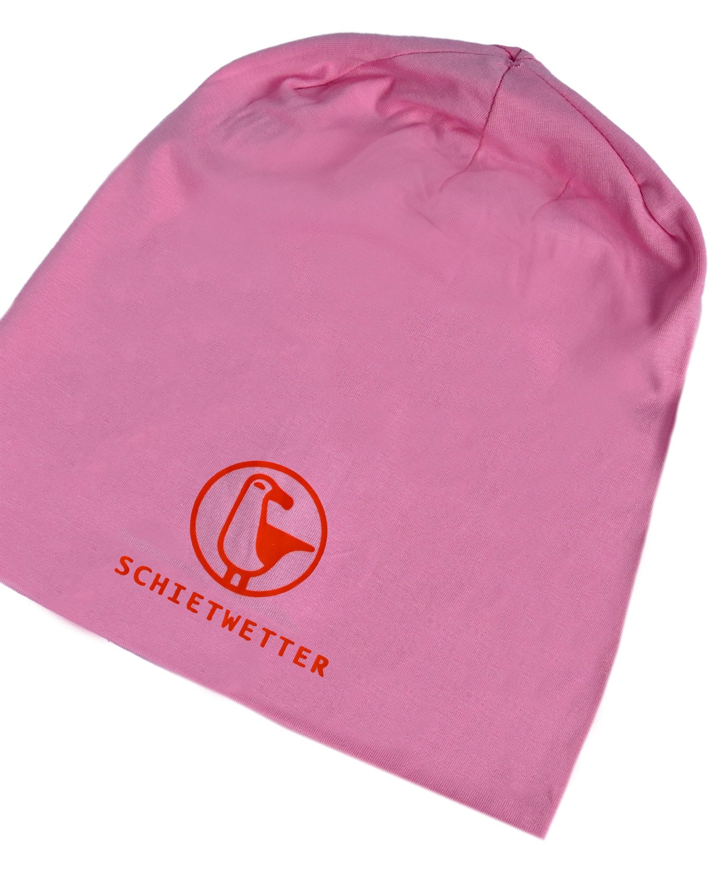 SCHIETWETTER Unisex Erw. Leichte Beanie Mütze Möwe, Übergangsmütze, dünne Kopfbedeckung, Logo-Print, Stretch, warm, einfarbig