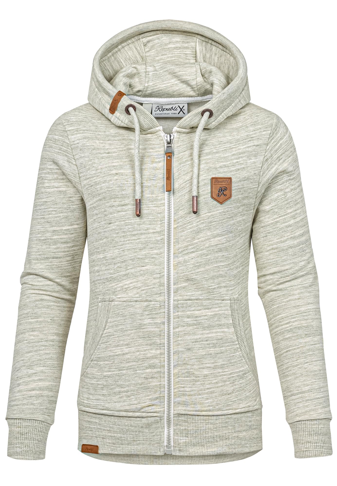 Damen Sweatjacke Hoodie Sweatshirt Pullover Zipper Jacke RD-020