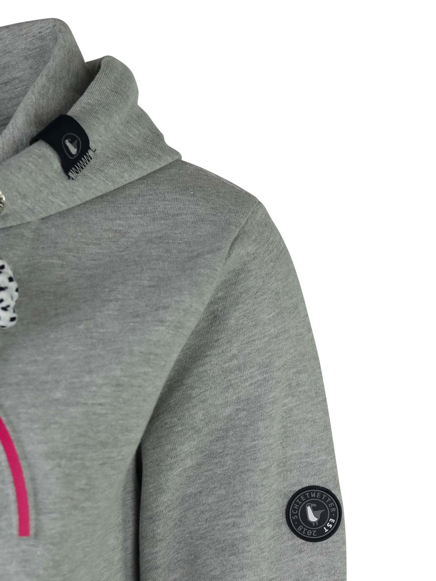 SCHIETWETTER Damen Hoodie Tamara, Kapuzenpullover, Sweater, Sweatshirt, Kapuzenhoodie, modisch, 3D-Prägedruck, bequem