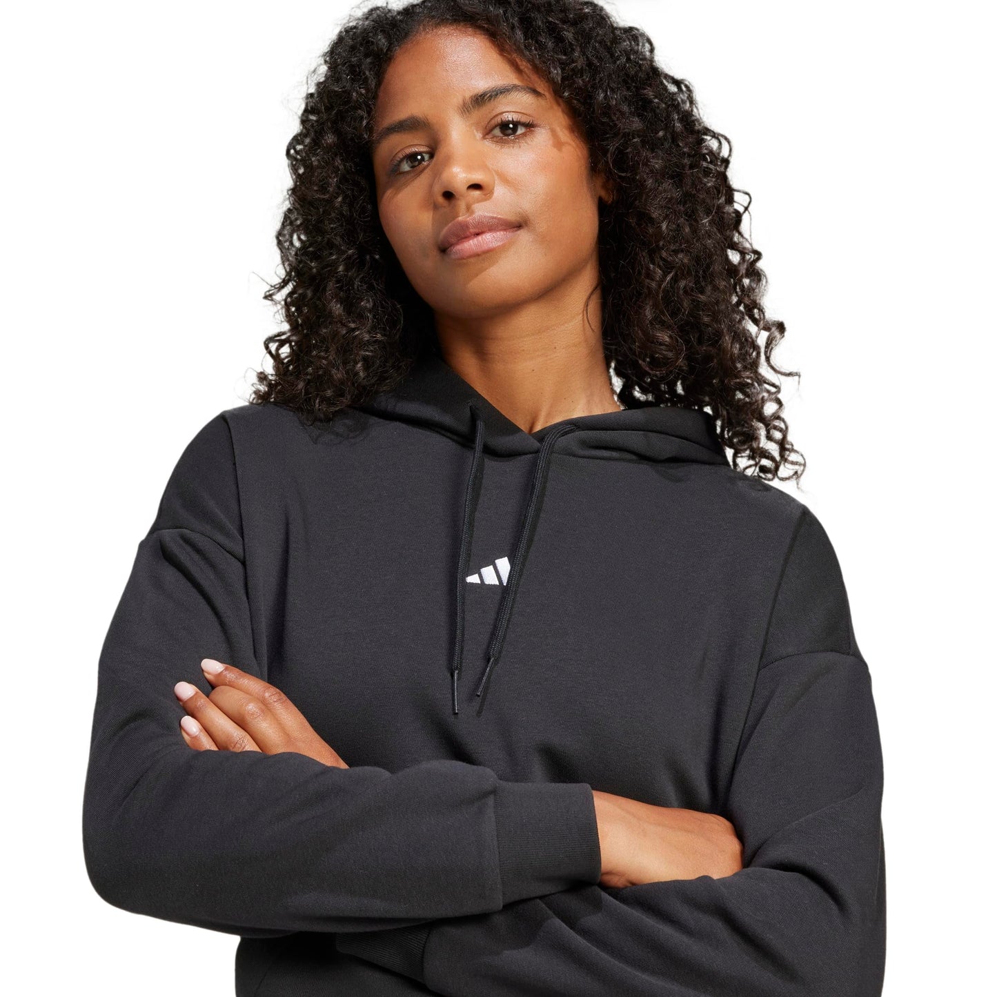 adidas Women's Essentials Small Logo Feel Cozy Hoodie
