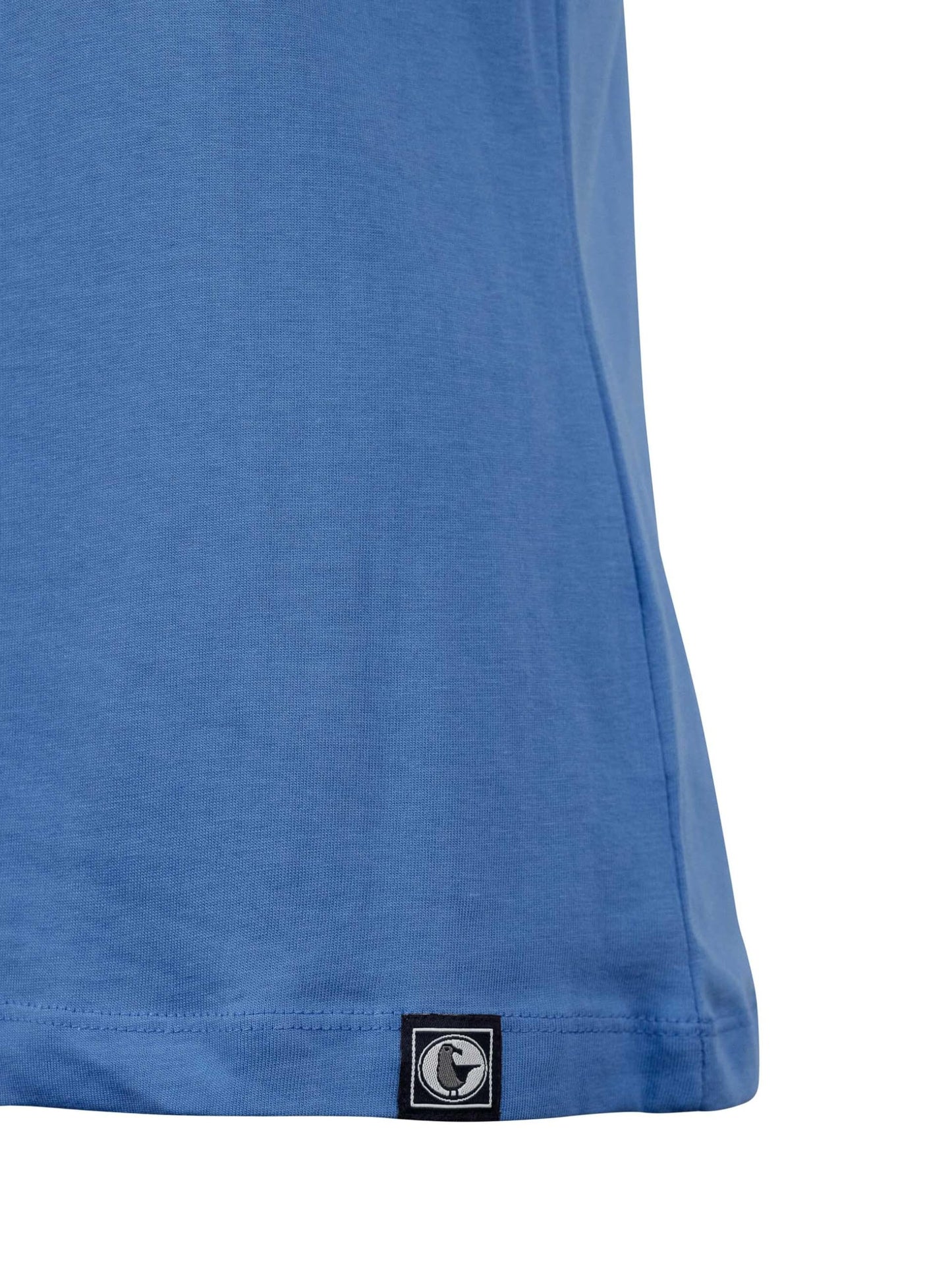 SCHIETWETTER Damen T-Shirt Rieke Royal, Sweatshirt mit Rundhals, 3D-Prägedruckt, 100% Baumwolle, Basic