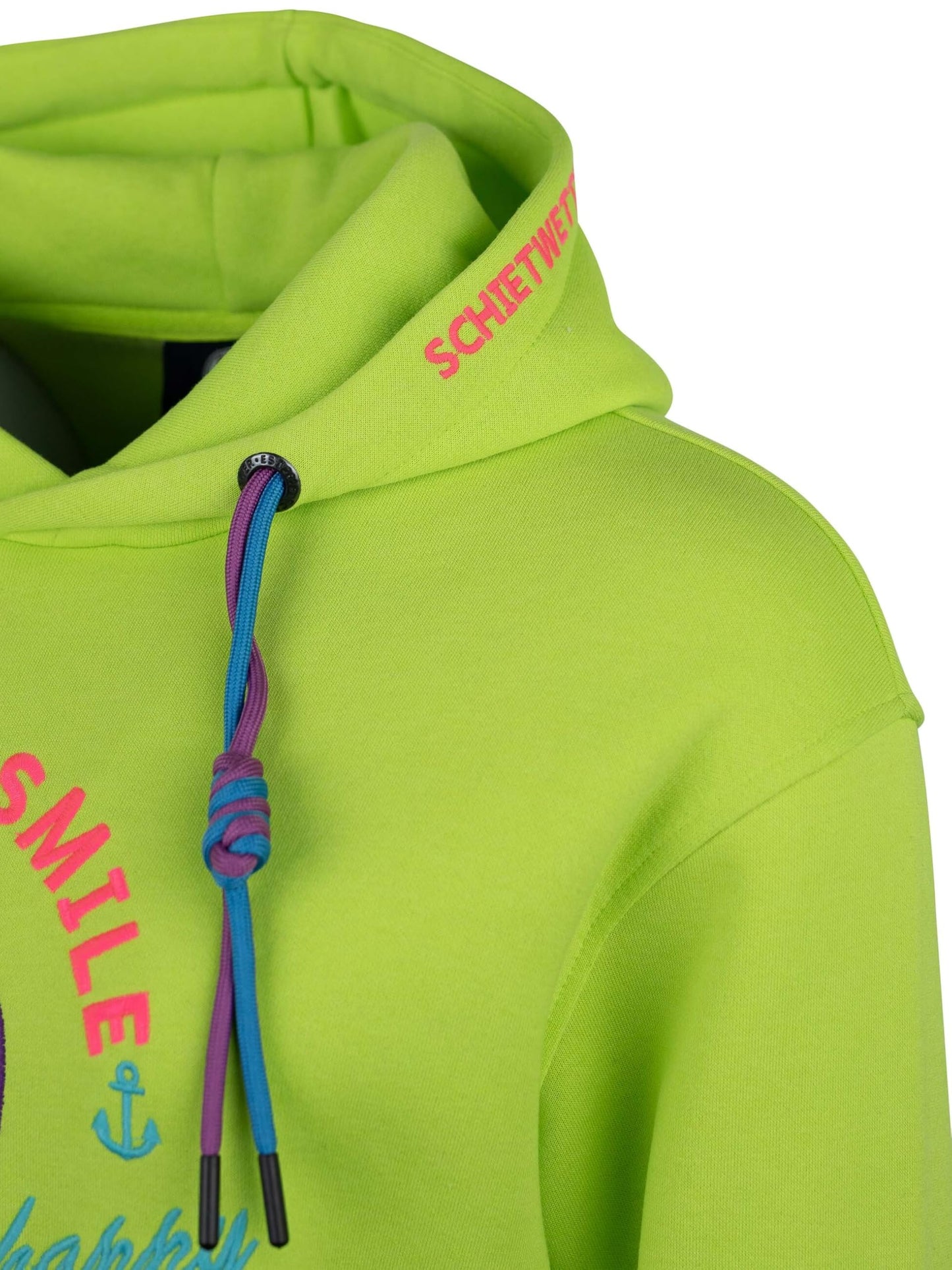 SCHIETWETTER Damen Hoodie Marie Meersalz, Kapuzenpullover für Frauen,