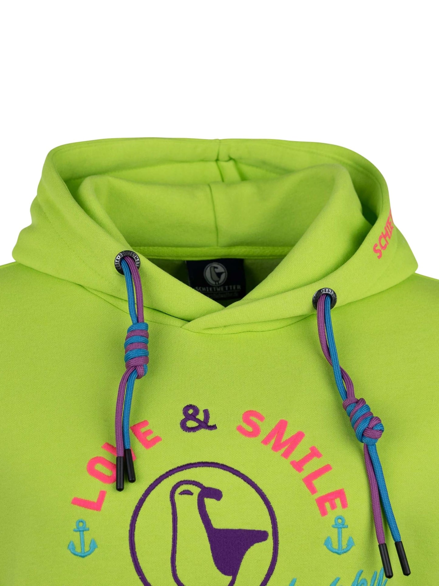 SCHIETWETTER Damen Hoodie Marie Meersalz, Kapuzenpullover für Frauen,