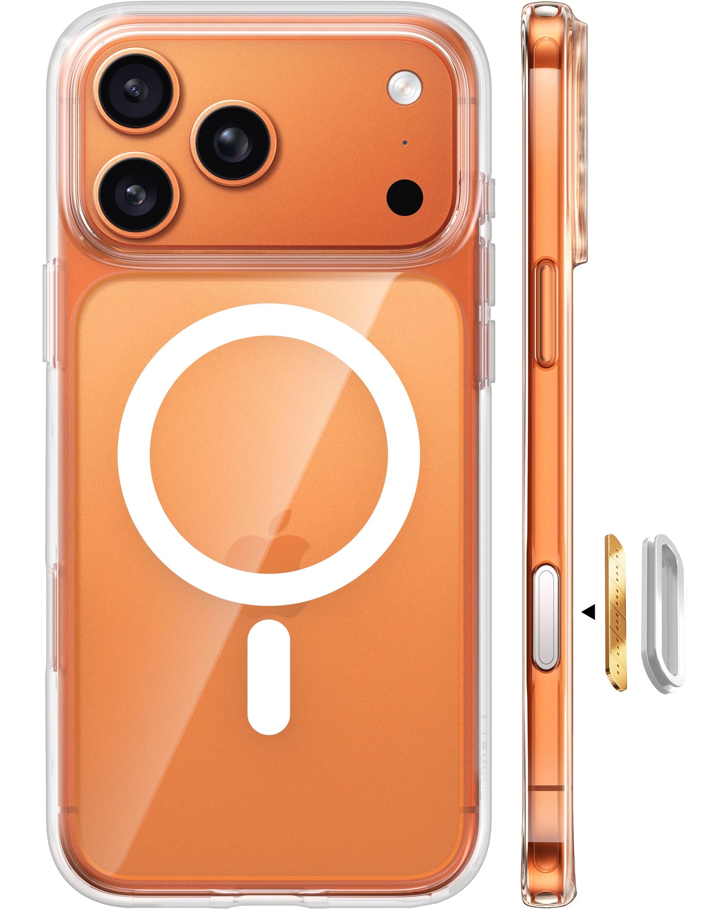 TORRAS Guardian-Mag für iPhone 17 Pro Hülle für MagSafe (Zertifizierte Militärschutz und Magnetkraft) Handyhülle iPhone 17 Pro Case Extrem Haltbarkeit Hülle Stoßfest Kratzfest Cover, Matt Blau
