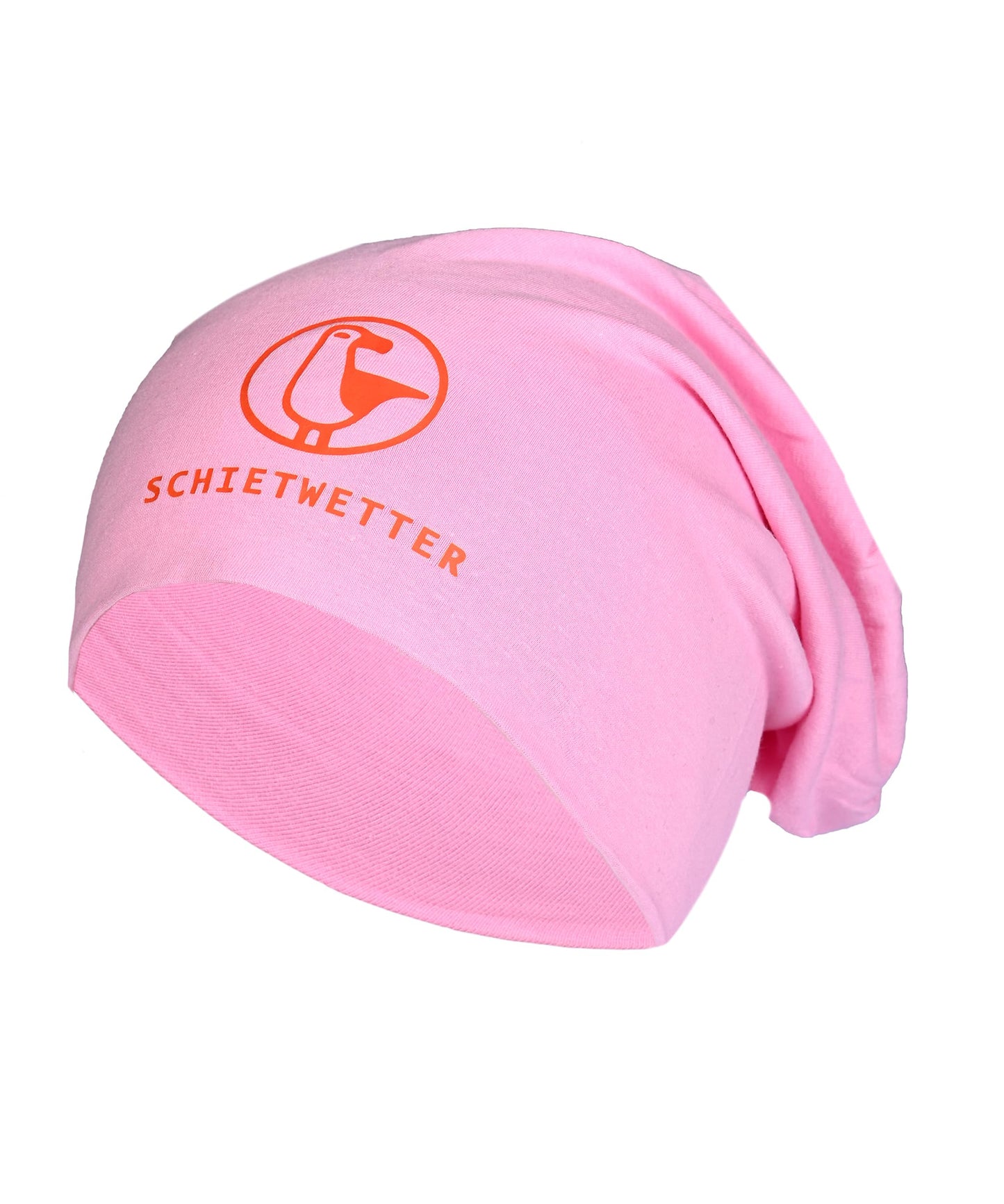 SCHIETWETTER Unisex Erw. Leichte Beanie Mütze Möwe, Übergangsmütze, dünne Kopfbedeckung, Logo-Print, Stretch, warm, einfarbig