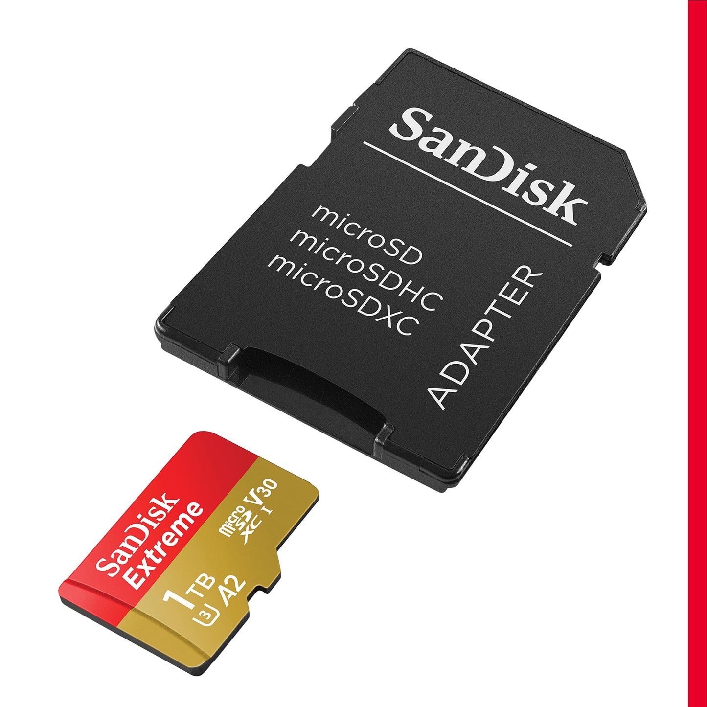SanDisk Extreme microSDXC UHS-I Speicherkarte 128 GB + Adapter (Für Smartphones, Actionkameras und Drohnen, A2, C10, V30, U3, 190 MB/s Übertragung, RescuePRO Deluxe)