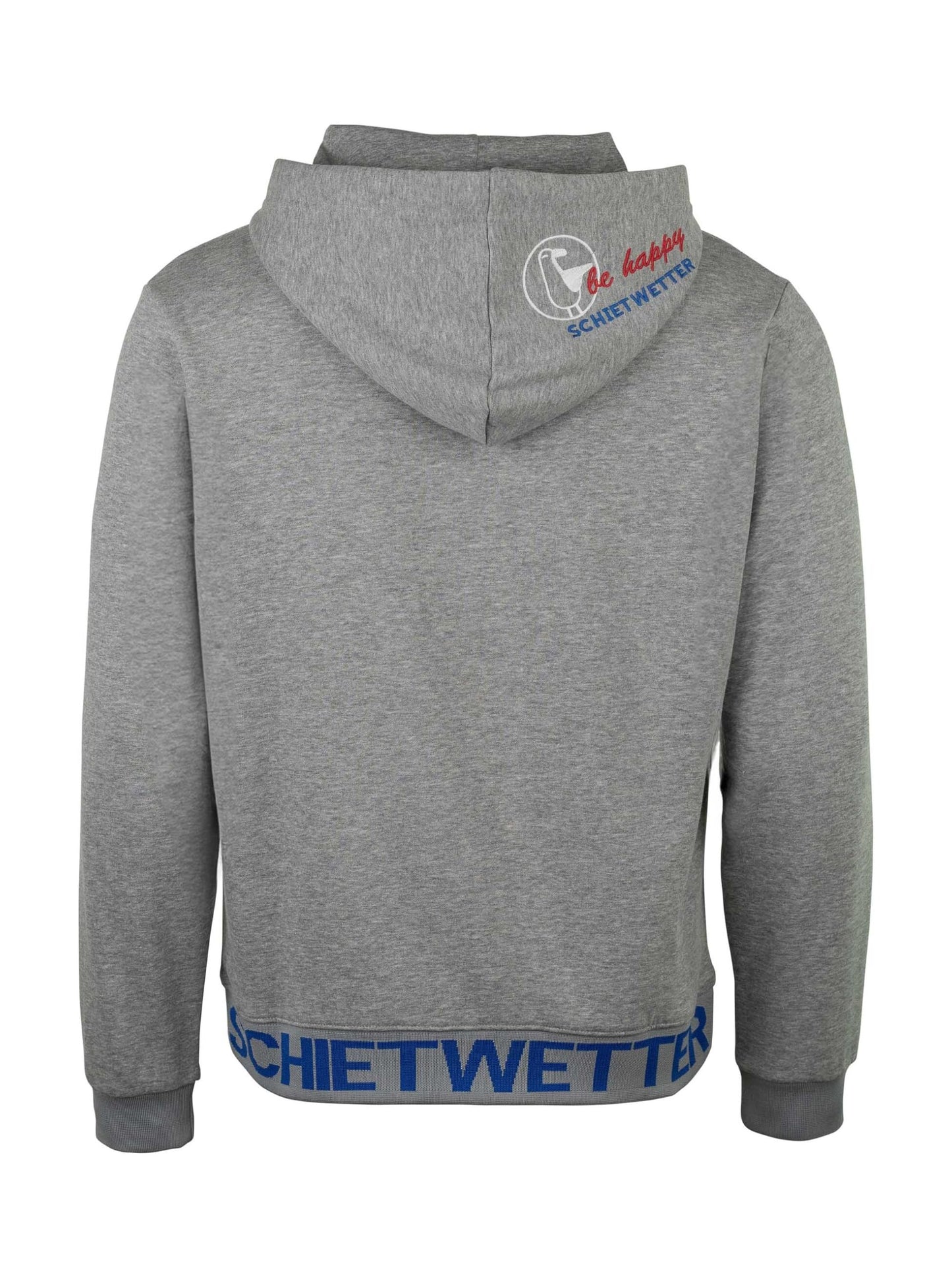 SCHIETWETTER Herren Kapuzenpullover Haifisch Klaus, Hoodie, Sweater, Longsleeve mit Kapuze, Print