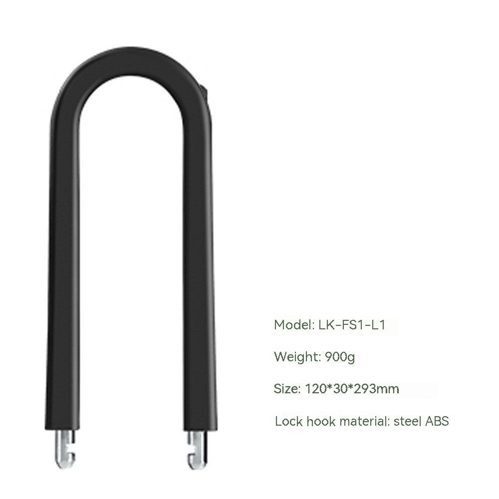 Fingerprint Alarm Lock U-Shaped: Ultimativer Schutz für Ihr Fahrrad und Motorrad