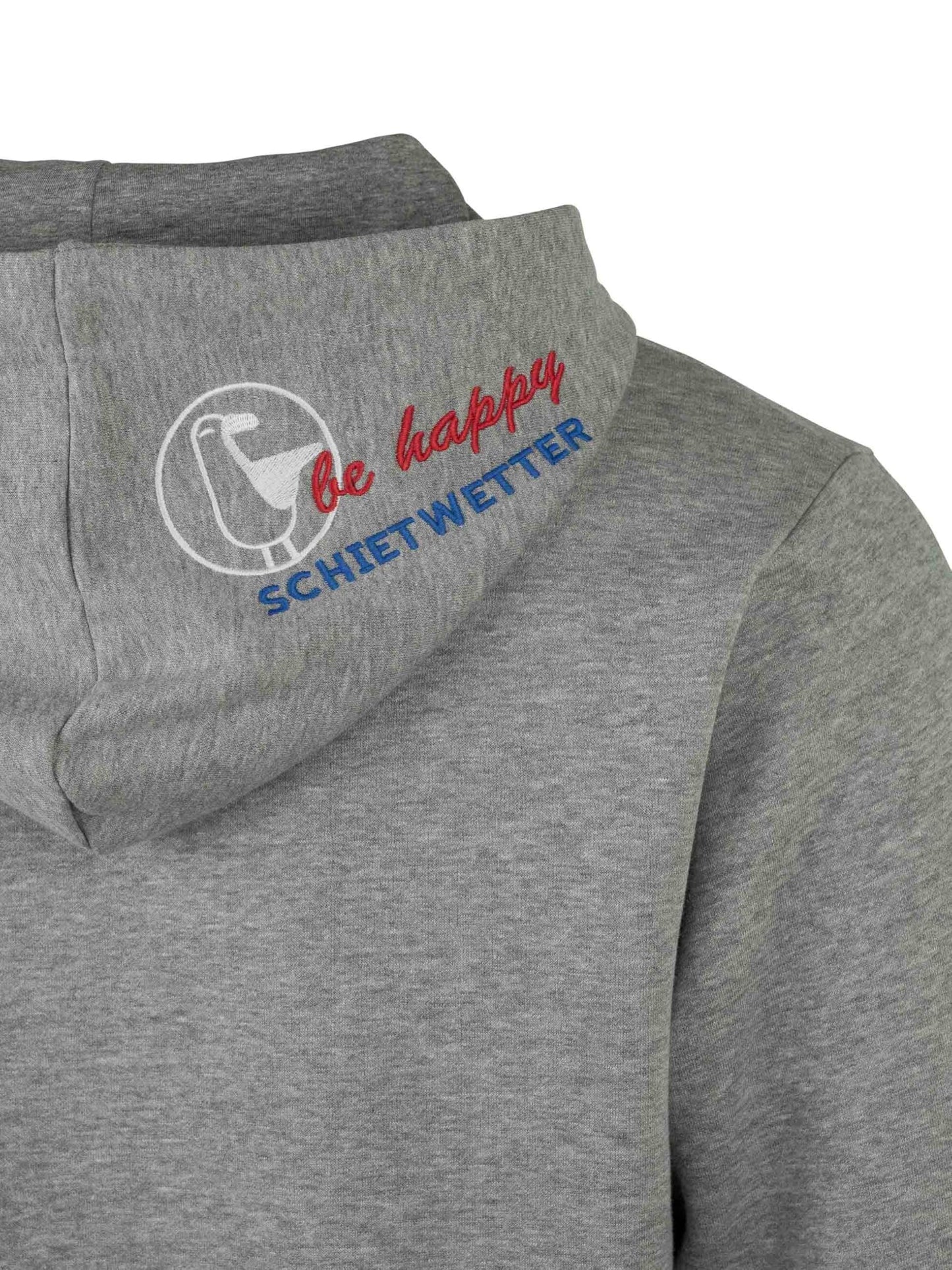 SCHIETWETTER Herren Kapuzenpullover Haifisch Klaus, Hoodie, Sweater, Longsleeve mit Kapuze, Print