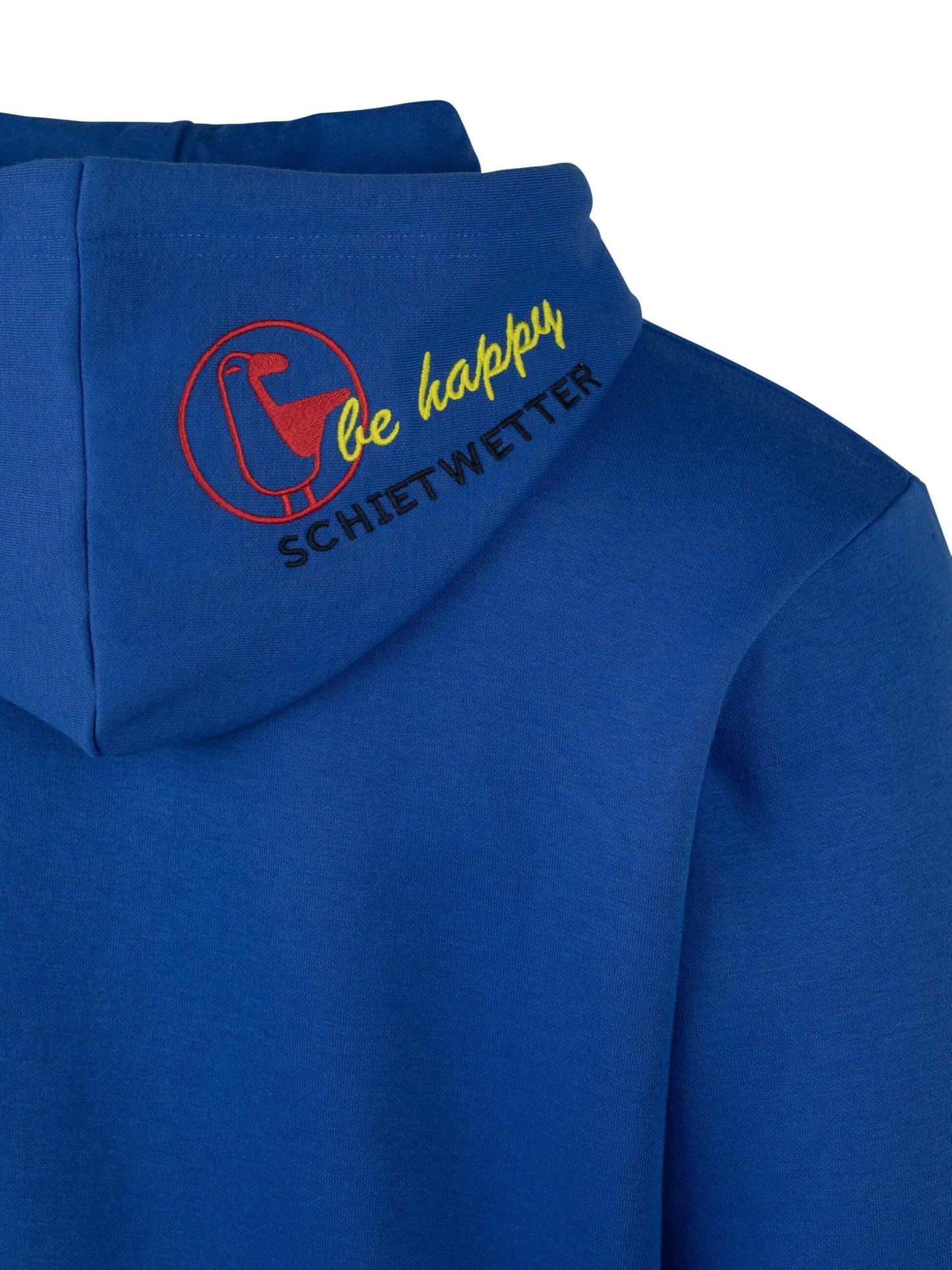SCHIETWETTER Herren Kapuzenpullover Haifisch Klaus, Hoodie, Sweater, Longsleeve mit Kapuze, Print