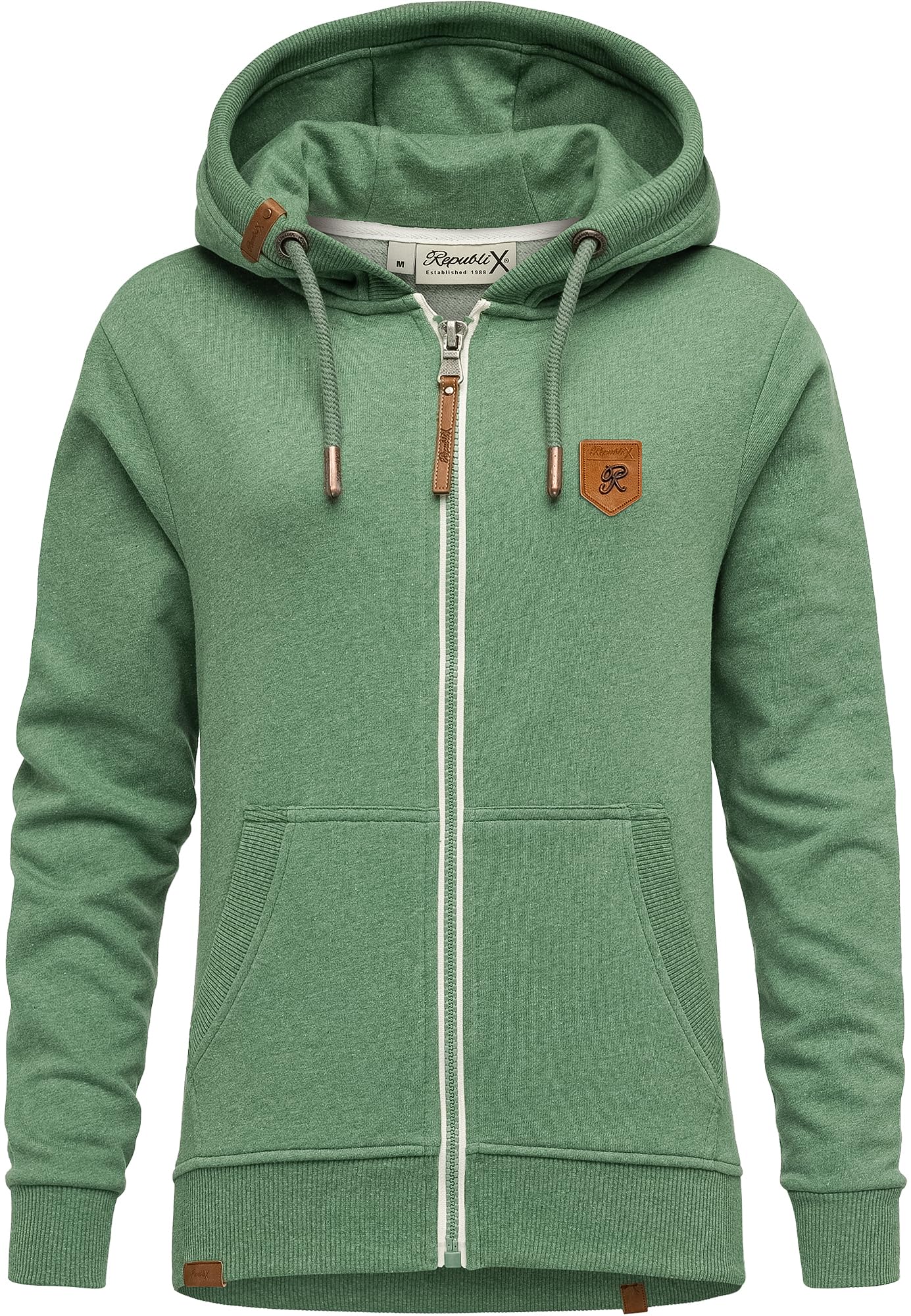Damen Sweatjacke Hoodie Sweatshirt Pullover Zipper Jacke RD-023