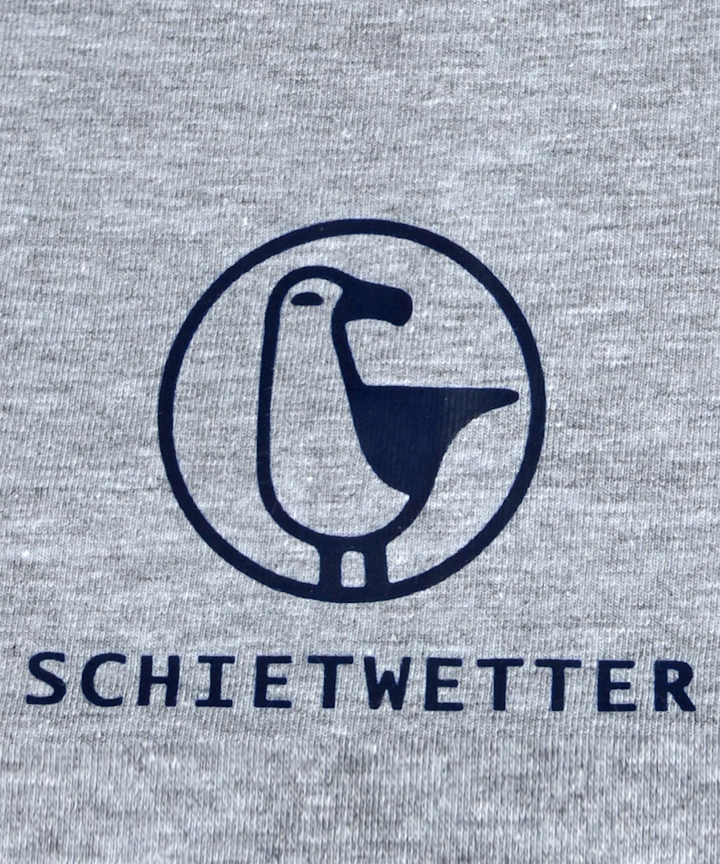 SCHIETWETTER Unisex Erw. Leichte Beanie Mütze Möwe, Übergangsmütze, dünne Kopfbedeckung, Logo-Print, Stretch, warm, einfarbig