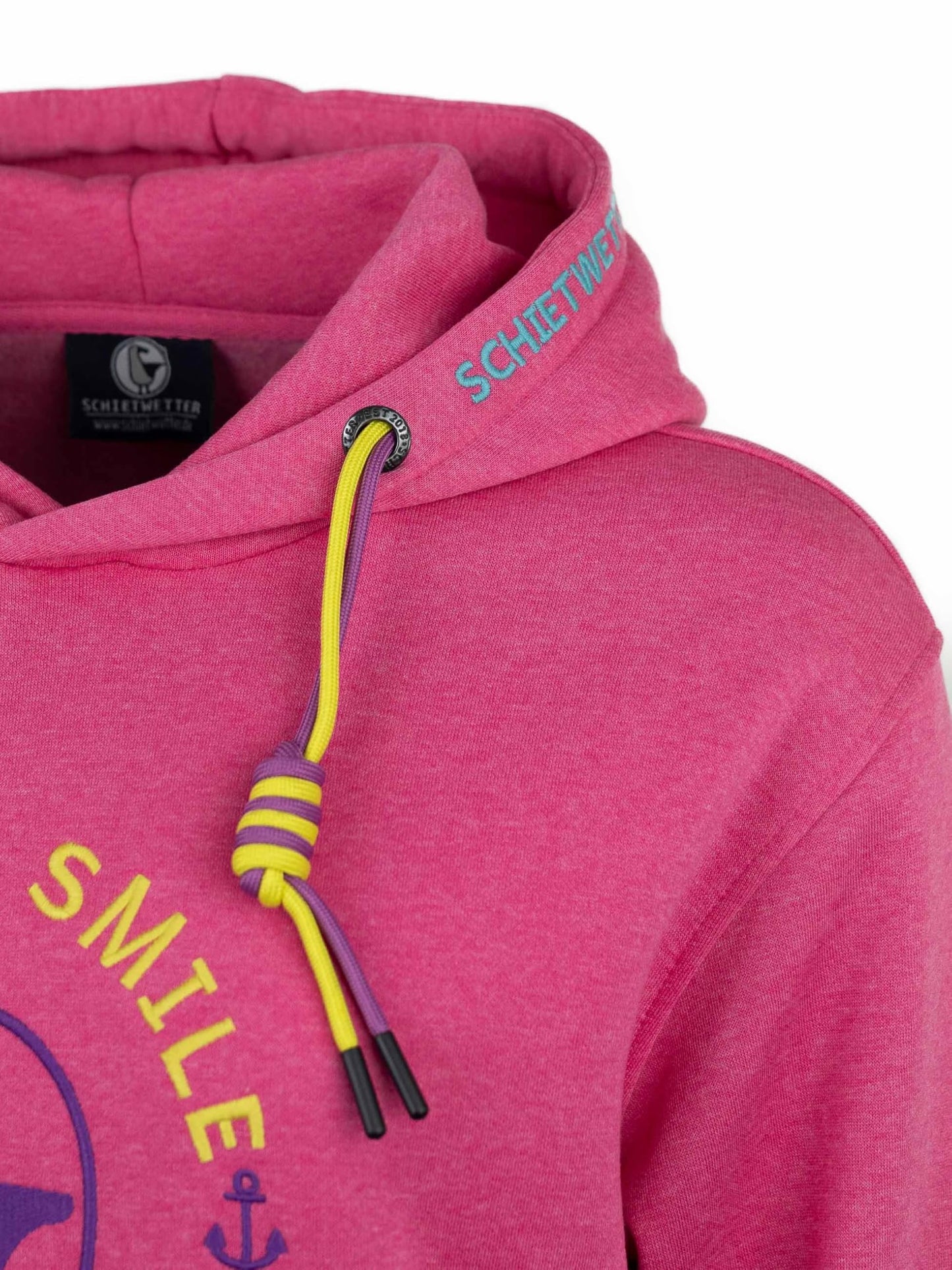 SCHIETWETTER Damen Hoodie Marie Meersalz, Kapuzenpullover für Frauen,