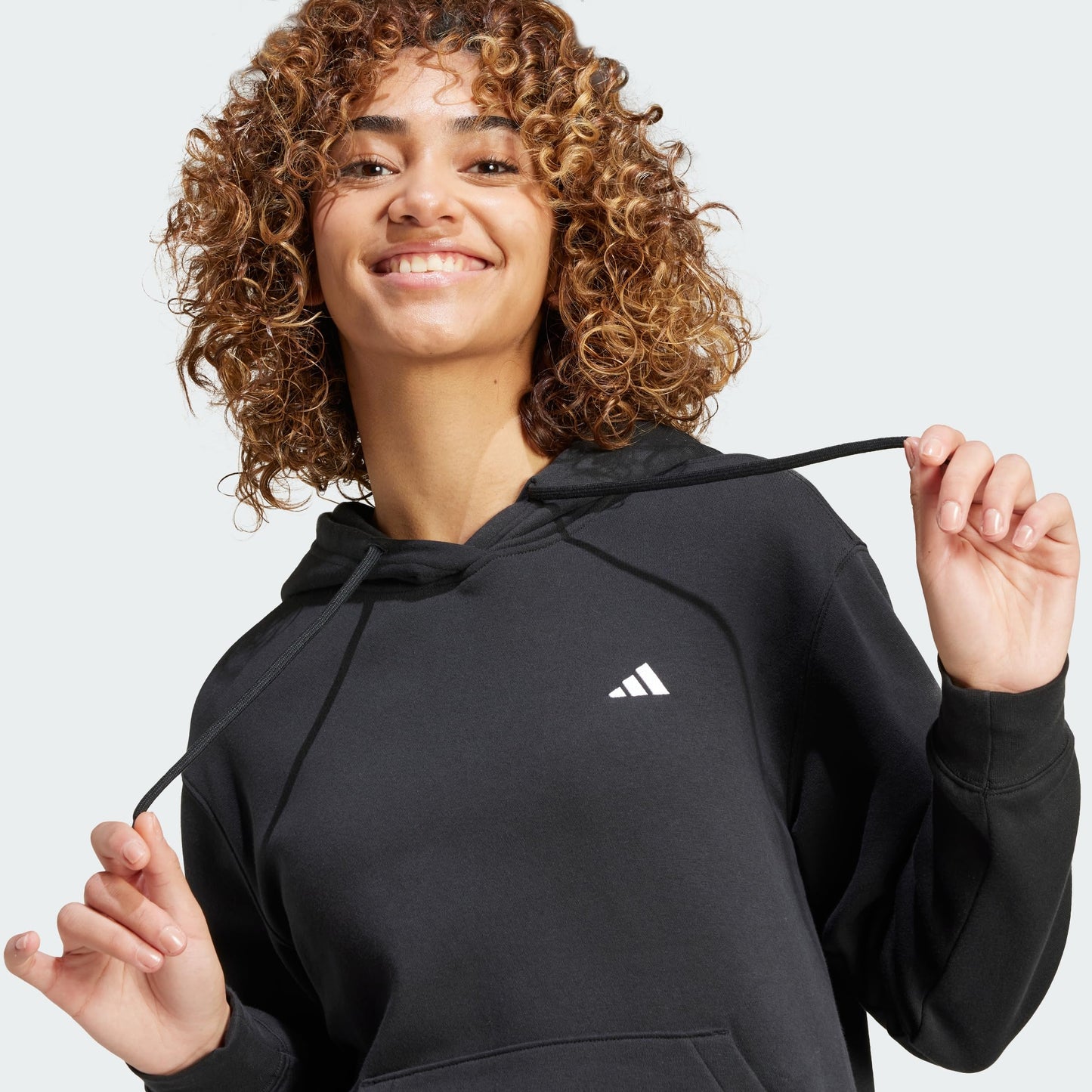 adidas Women's Essentials Small Logo Feel Cozy Hoodie