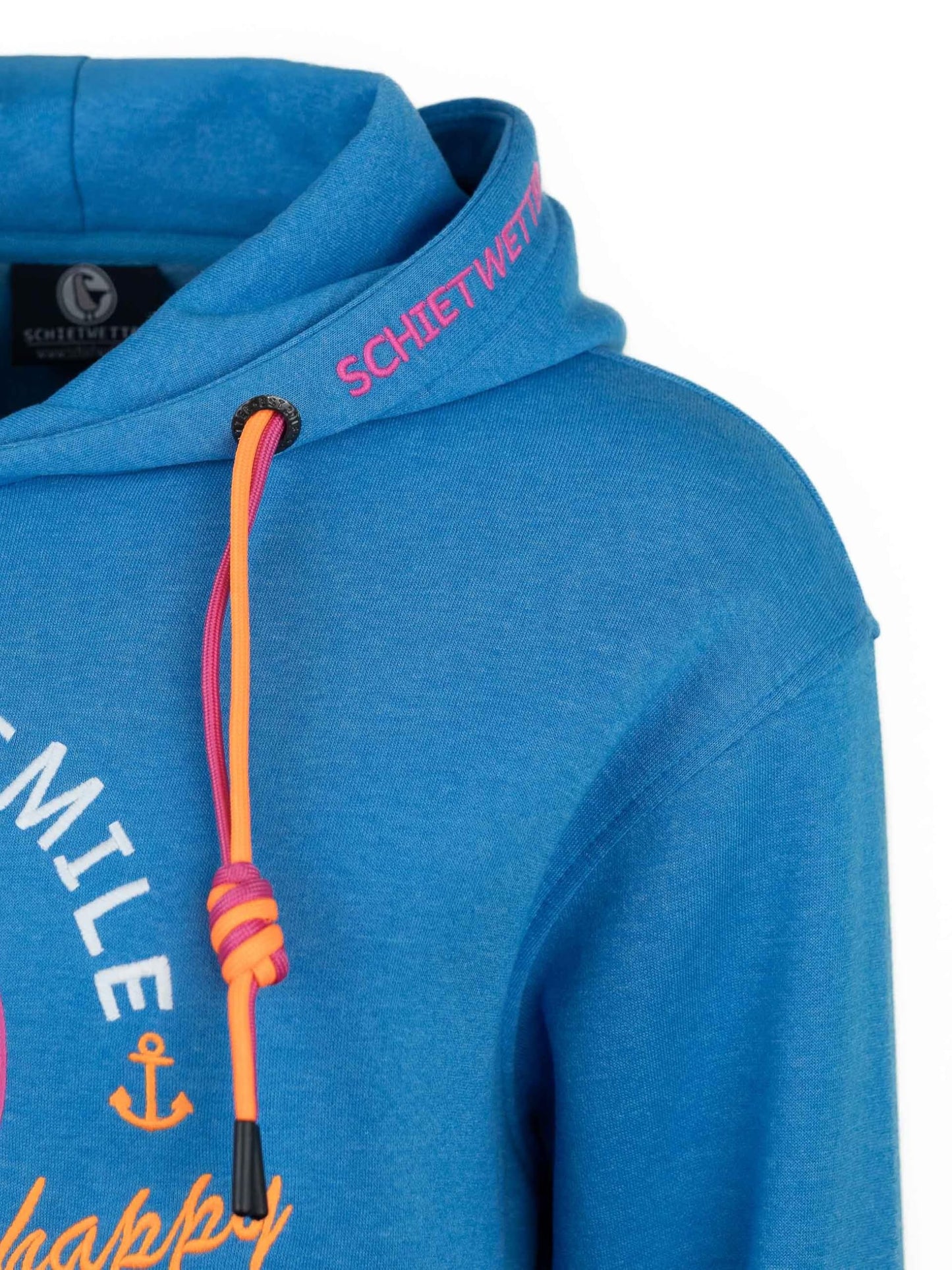 SCHIETWETTER Damen Hoodie Marie Meersalz, Kapuzenpullover für Frauen,