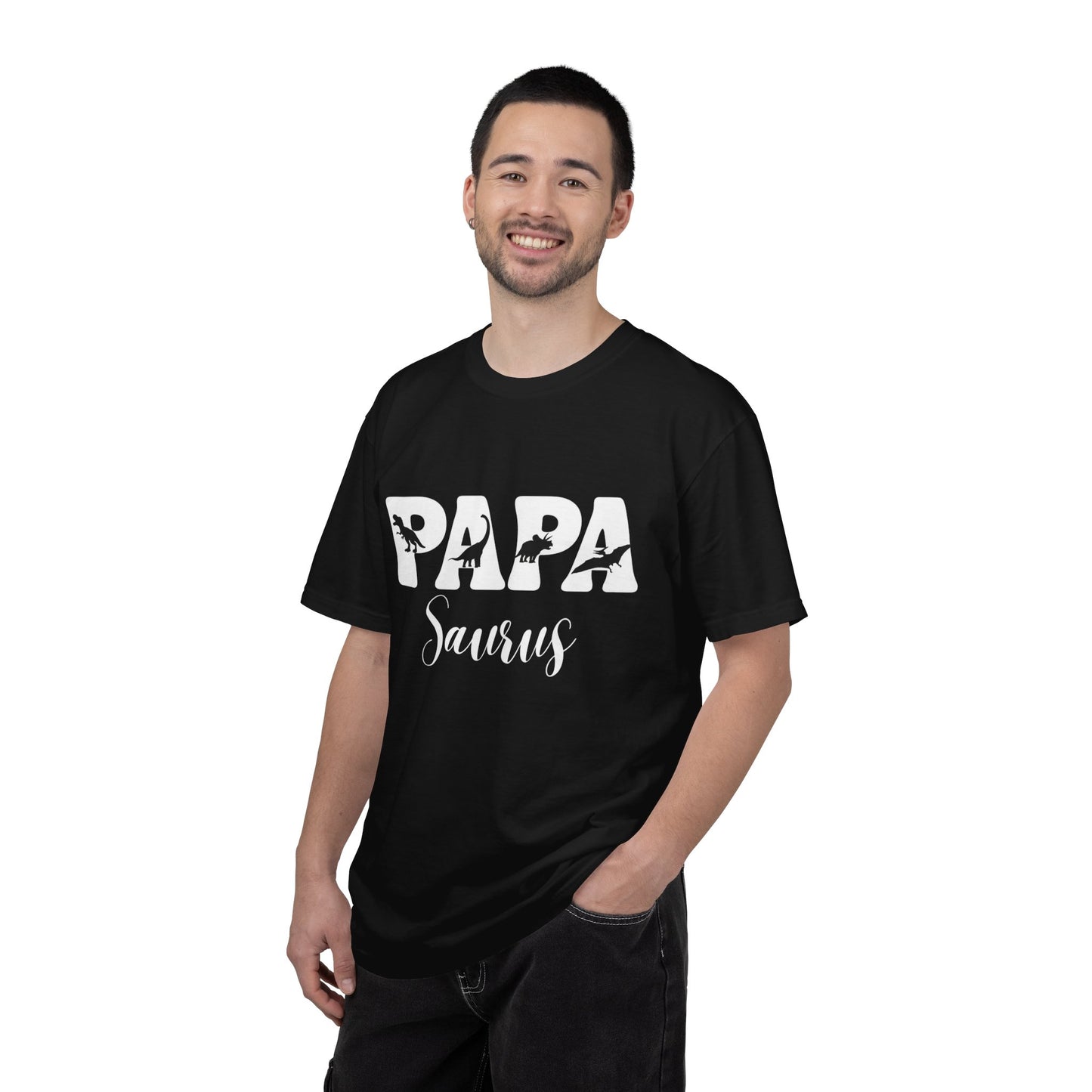 Papa Saurus T-Shirt – Lustiges Dinosaurier Papa Shirt | Geschenk für Papa | Papasaurus T-Shirt | Geburtsgeschenk für werdende Väter | Kult Daddy Design