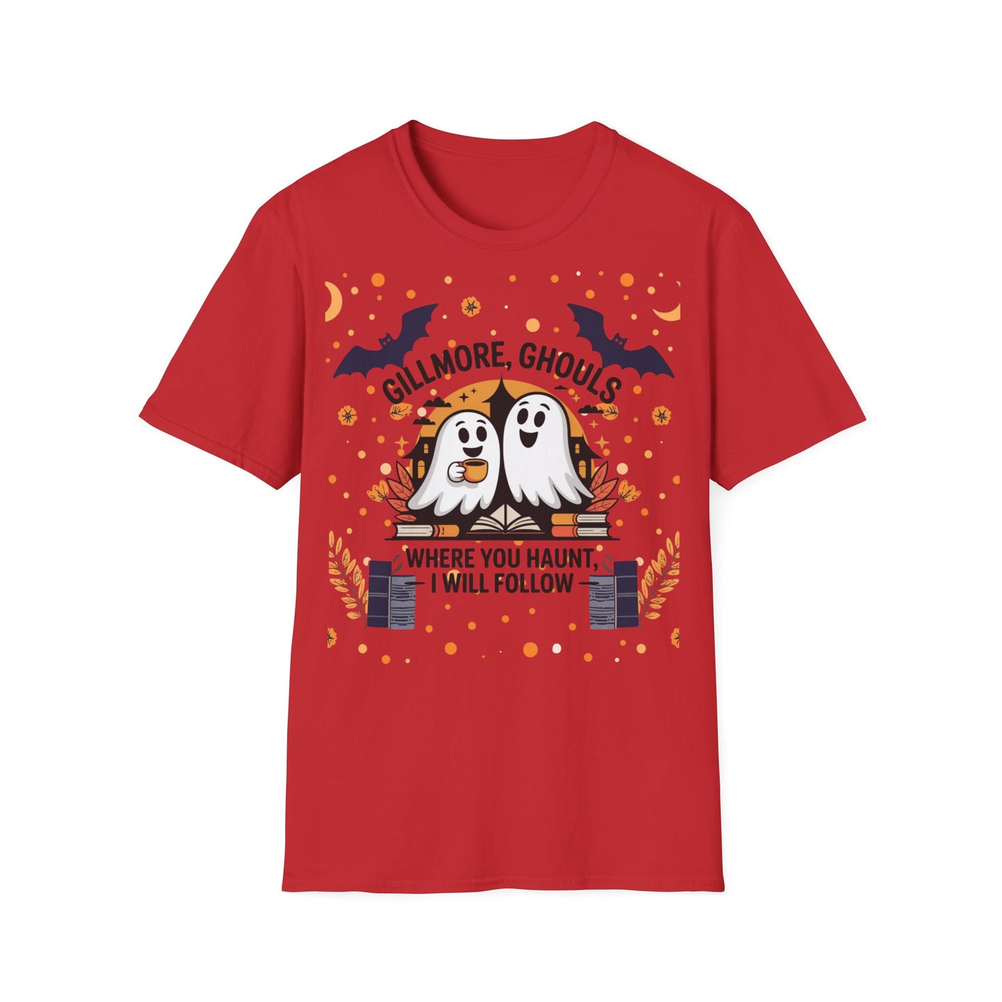 Pandarino Geisterhafte Freundschaft Halloween T-Shirt, Gilmore Ghouls Shirt, Halloween Geschenke, Geister Parodie Halloween T-Shirt